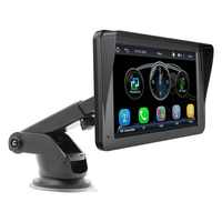 Écran de voiture portable sans fil 7 pouces, autoradio Android Auto, lecteur MP5 Bluetooth pour voiture, vidéo de recul, radio