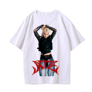 T-shirt <span class=keywords><strong>ATE</strong></span> personalizzata promozionale fai-da-te <span class=keywords><strong>a</strong></span> maniche corte con stampa KPOP Street Children - Product Image 1