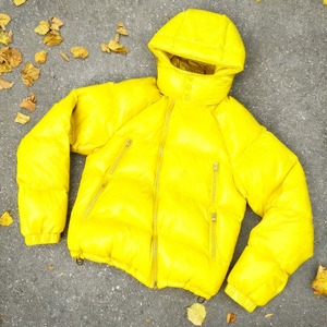 Tùy Chỉnh Mùa Đông Mặc Cắt Và May Bong Bóng Fluffy Xuống Áo Khoác Zip up Áo Khoác Chất Lượng Cao Bong Bóng Nóc Xuống Áo Khoác Nhà Sản Xuất - Product Image 3