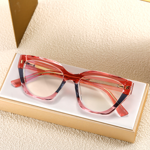 UAN UAI Nuevas Monturas Ópticas de Gran Tamaño, Transparentes, Color Caramelo, Elegantes y de Alta Calidad para Mujer, Venta al por Mayor - Product Image 2