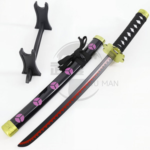 Épée <span class=keywords><strong>Enma</strong></span> de Roronoa Zoro, <span class=keywords><strong>katana</strong></span> samouraï en métal non affûté pour cosplay et exposition, à partir de 14 ans, unisexe - Product Image 3
