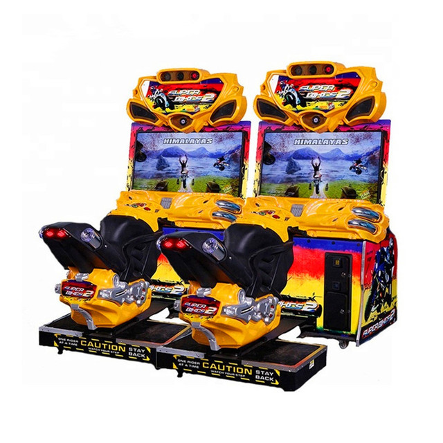 Threeplus Kids and Adults Racing Arcade Driving Simulator Motorcycle Game for Sale