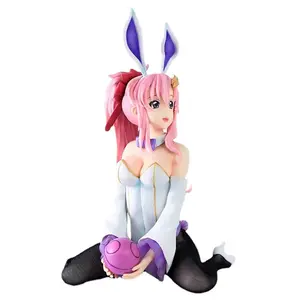 Oem action figure mainan boneka seksi Pink rambut figuras de MEGAHOUSE MH Lux kelinci gadis 1/4 tubuh lengkap