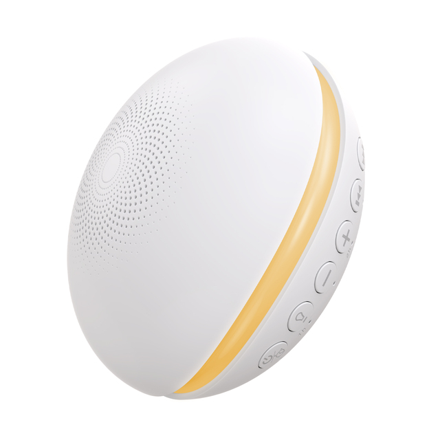 White Noise Sound Machine Soft Night Light Sleep Timer 26 Sounds Including Lullabies Nature Pink Noise Sleep Household 1 Year