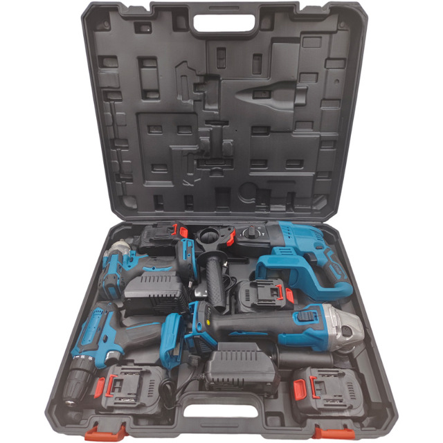 21v the Best Lithium Battery Cordless Electric Drill Power Drilling Machines Brushless Drill Tools Combo Set