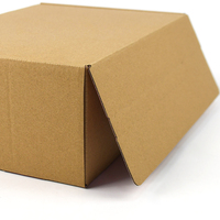 Cartons ondulés personnalisés, boîtes d'expédition, y compris des boîtes d'avion de type fermeture éclair pour petites séries