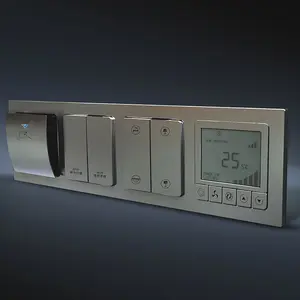 Solución de interruptores de sistema de control de habitación de hotel inteligente de 9-24V de amplio voltaje
