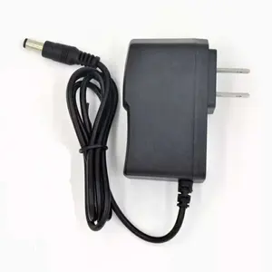 Adaptador de tomada ac 100-240v para dc 9v, adaptador de comutação da fonte de alimentação 9v à dc 0,5a 1a 1.5a