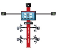 Venta combinada de elevador de alineación de cuatro ruedas popular con elevador de tijera grande Alineador de rueda de cámara de 5 megapíxeles para taller de neumáticos