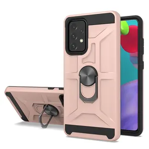 Funda trasera híbrida a prueba de golpes para Samsung A12, A02S, A32, A52, A72, A10S, A20S