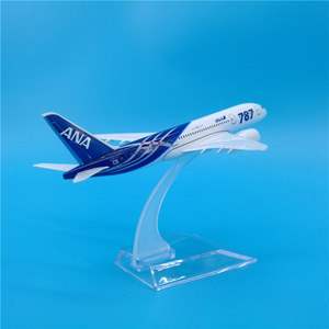 Modellino in Metallo Pressofuso di Boeing B787-8 <span class=keywords><strong>ANA</strong></span>, 14cm, Scala 1/450, Ornamento Aeronautico con Base Espositiva - Product Image 6