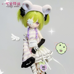 Inedible Doll Cute <span class=keywords><strong>Strange</strong></span> Stories 80% Hair Transplant PVC Metal BJD Doll Blind Box Posable Figurine Toy Gift - Product Image 5