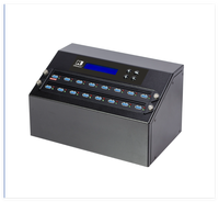 Duplicador de Discos Duros Externos y Unidad Flash USB 3.0 Todo en Uno de 8/16/24/40 Puertos con Detección de Datos Compatible con SSD NVMe