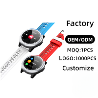 Reloj Inteligente Unisex Personalizado OEM, Monitor de Actividad Física, Monitor de Sueño, Caja de Aleación, Resistente al Agua IP65, Llamadas por Bluetooth, Frecuencia Cardíaca, SpO2, Esfera Personalizada con Logotipo