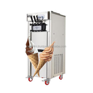 Machine à glace molle sur pied grande capacité pour les boutiques de desserts, restaurants et usines, grande capacité OEM - Product Image 6