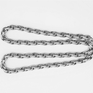 Collares de <span class=keywords><strong>Cadena</strong></span> de Acero Inoxidable Impermeables para <span class=keywords><strong>Hombre</strong></span>/Mujer, Accesorios de <span class=keywords><strong>Cadena</strong></span> Gruesa al por Mayor para el Cuello, Joyería de Moda Diaria - Product Image 4