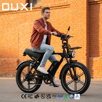 Fournisseur de vélos électriques OUXI, batterie amovible 48V 15AH, conforme aux normes CE, FCC, RoHS, vélo électrique hybride V8 Pro, OEM, ODM, MOQ flexible, bienvenue