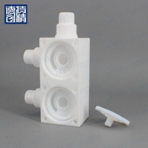 ชิ้นส่วน PTFE ของ Dechuang ขนาดตามสั่ง ความบริสุทธิ์สูง สำหรับอุปกรณ์เซมิคอนดักเตอร์ - Product Image 2
