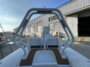 4.2m CE Approved Rigid Bottom <strong>Inflatable</strong> RIB Aluminum Hull RIB420 <strong>Boat</strong> with with <strong>Achilles</strong> Hypalon Pontoon - Product Image 5