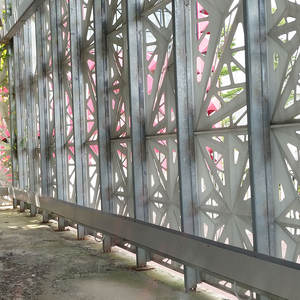 Panneau de <span class=keywords><strong>façade</strong></span> en aluminium design moderne Panneaux architecturaux ventilés pour mur rideau en acier - Product Image 4