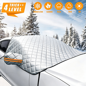 Housse de <span class=keywords><strong>pare</strong></span>-<span class=keywords><strong>brise</strong></span> magnétique imperméable avec protection contre la neige et les intempéries <span class=keywords><strong>pour</strong></span> stationnement extérieur – Fabrication OEM - Product Image 1