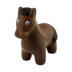 Pelota Antiestrés de Espuma de PU con Forma de Caballo de Dibujos Animados, Personalizable con Logotipo, para Regalos Promocionales y Relajación Laboral - Product Image 3