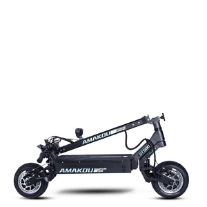 Trottinette électrique AMAKOU <span class=keywords><strong>ST500</strong></span> 9000W à double moteur, 72V 38Ah, autonomie de 74 milles, vitesse maximale de 65 MPH, trottinette électrique tout-terrain de 11 pouces pour adultes - Product Image 6