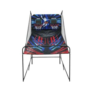 Arcade <span class=keywords><strong>de</strong></span> <span class=keywords><strong>basket</strong></span>-ball portable <span class=keywords><strong>pliable</strong></span> en acier pour 2 joueurs, équipement <span class=keywords><strong>de</strong></span> divertissement intérieur avec système <span class=keywords><strong>de</strong></span> notation LED - Product Image 2