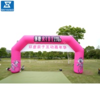 Arche gonflable Marathon Finition Rntrance Line Arche gonflable Arc de course Publicité gonflable personnalisée