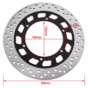Rotor de disco de freno trasero de acero para motocicleta, rotor barato para Yamaha XVS <span class=keywords><strong>1300</strong></span> A <span class=keywords><strong>Midnight</strong></span> <span class=keywords><strong>Star</strong></span> VS1300 V <span class=keywords><strong>Star</strong></span> Tourer - Product Image 5