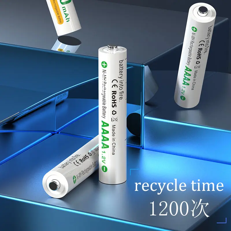 Beston 2 cái 1.2V AAAA Ni-MH pin và bộ sạc cho chữ viết tay Stylus Laser Pen hỗ trợ tùy biến chu kỳ 1200 lần