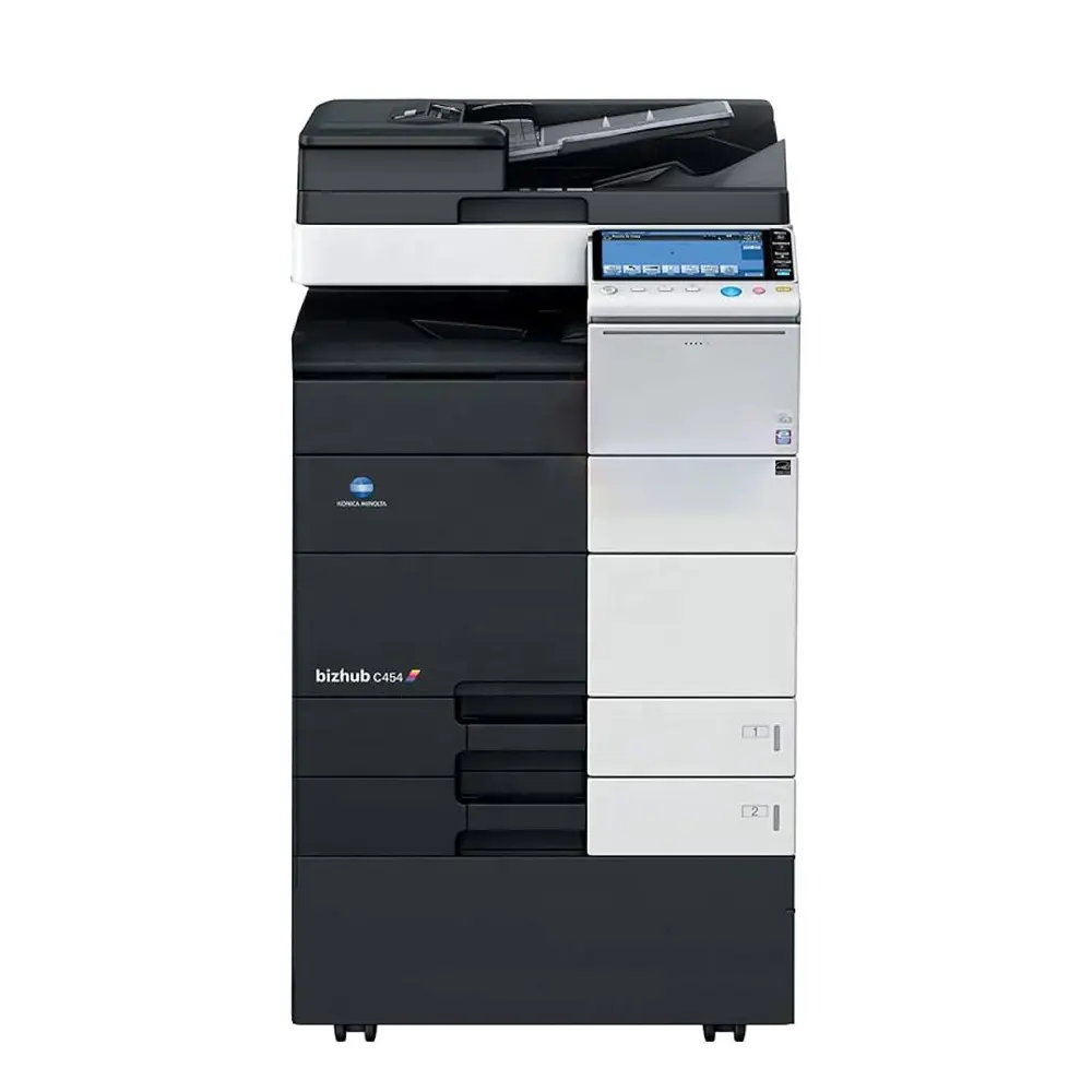 Fotocopiadora usada en buenas condiciones para impresoras multifunción láser a color Konica Minolta Bizhub C454 C454e A3