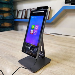 Scanner de caméra de bureau 8 pouces avec lecteur de carte pour kiosque d'enregistrement des visiteurs - Product Image 4