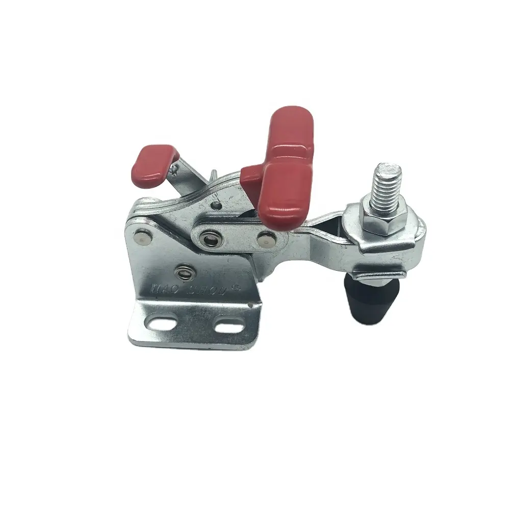 HS-13007-T Heavy Duty Anti Slip Quick Release Horizontal Hand Tool Clamp For Wood Working Welding Polishing DIY Hardware