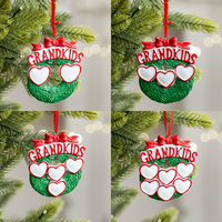 Maßgefertigte Großpackung Weihnachtsbaumschmuck aus Harz: Weihnachtsmann, Schneemann, Rentier, Roter Truck, Lebkuchenhaus, Weihnachtsbaum-Kunstharz-Figuren zum Aufhängen