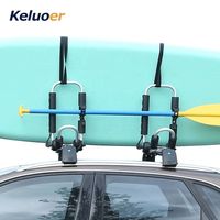 Porte-bagages de toit en aluminium pour canoë, bateau, ski nautique et kayak, fabriqué en usine