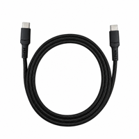 Câble USB du fabricant 0,9 m 1,8 m 3 m Câble de données 60 W 100 W 240 W USB-C vers USB-C Micro 8 broches en nylon tressé durable pour charge rapide