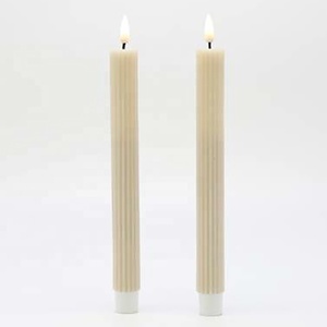 Wedding Decor Luxurious Real Wax Electric Remote Control Flickering Flameless Led <strong>Taper</strong> <strong>Candle</strong> - Product Image 1