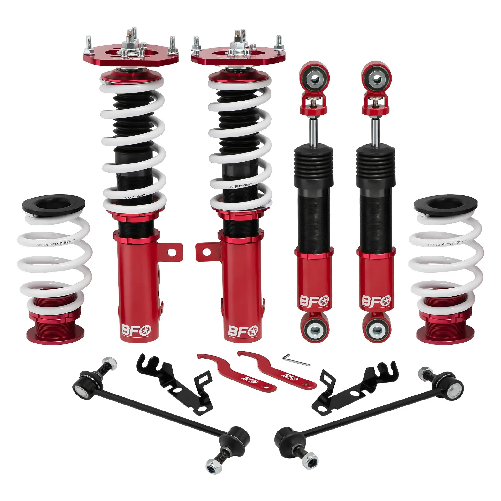 ชุดโช้คอัพ coilover สำหรับ Chevrolet โคบอลต์ฐาน LS LT ltz Sport SS 2005-2010