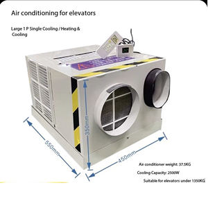 Condizionatore d'Aria per Ascensore (Riscaldamento e Raffreddamento Singolo, Senza Gocce d'Acqua) per Cabina Ascensore - 1P e 1.5P - Product Image 2