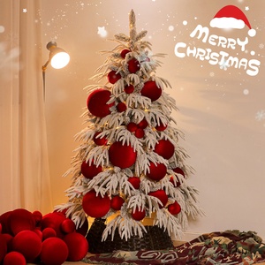 Venta al por mayor de árboles de Navidad y decoraciones, accesorios para escaparates de bodas, decoración de ventanas, accesorios de exhibición, bola de espuma roja, hecha en China - Product Image 2