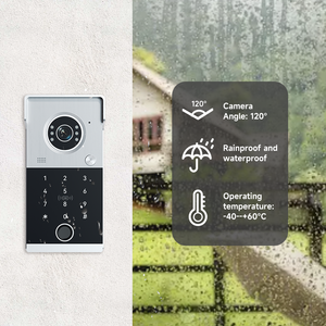 A71T meilleure vente conception 4 fils <span class=keywords><strong>interphone</strong></span> de porte IP65 caméra étanche 7 pouces Villa système d'<span class=keywords><strong>interphone</strong></span> vidéo sonnette vidéo - Product Image 3