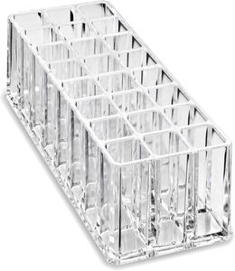 Eco-friendly Transparent Plastic Modern Cosmetic <b>Makeup</b> Display Holder Storage <b>Box</b> Multifunction Acrylic Lipstick Organizer - Product Image 3