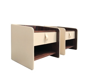 Midcentury Modern Solid Wood Nightstand with Storage Drawer for Home Bedroom Furniture Wholesale Price - Product Image 1