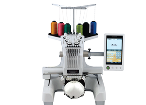 Nuevo <span class=keywords><strong>Brother</strong></span> <span class=keywords><strong>PR655</strong></span> 6-Aguja de un solo cabezal Máquina de bordado de computadora doméstica - Product Image 2