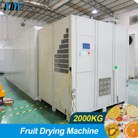 2000 kg warmtepomp elektrische commerciële industriële dehydrator fruit- en groentedroger