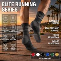 Chaussettes de course techniques haut de gamme pour le jogging et l'entraînement - Série Elite anti-humidité et séchage rapide pour le sport