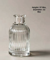 Vente en gros de flacons diffuseurs ronds en verre ambré de 50 ml, 100 ml, 150 ml, 200 ml, 250 ml, avec bâtonnets diffuseurs pour l'aromathérapie