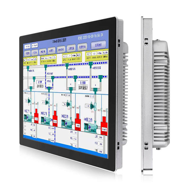 19 Inch Touch Screen Panel Ip65 Industrial Waterproof All in One Panel Pc J1900 I3 I5 I7 Industrial Computer Open Framed Monitor