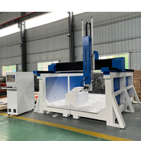 Routeur CNC pour le travail du bois 4D, routeur à bois 4 axes, fraiseuse CNC 4 axes, moteur servo TTC 450, machine CNC 1300*2500